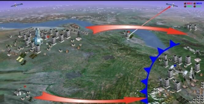 軍事領(lǐng)域三維數(shù)字沙盤(pán)